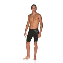 Arena Water Jammer -Speedo Shop 001383 black black grey front l 1