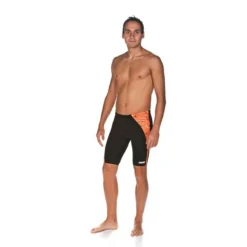Arena Water Jammer -Speedo Shop 001383 black orange black front l 1