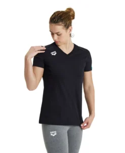 Arena Women's Team Panel T-Shirt -Speedo Shop 004892 500 women s team t shirt panel 001 o
