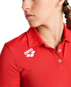 Arena Women's Team Polo -Speedo Shop 004894 400 womens team poloshirt solid 004 o