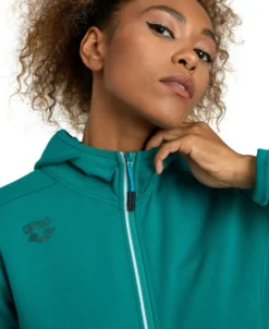 Arena Women's Hooded Panel Jacket -Speedo Shop 004895 660 women s team hooded jacket panel 005
