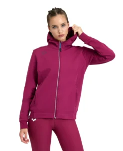 Arena Women's Hooded Panel Jacket -Speedo Shop 004895 990 women s team hooded jacket panel 001