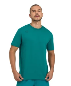 Arena Team Solid Panel Cotton T-Shirt -Speedo Shop 004899 660 team t shirt panel 001