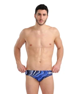 Arena Marbled Brief -Speedo Shop 005554 770 men s swim briefs marbled 001 o