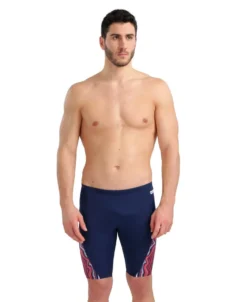 Arena Marbled Jammer 11 Arena Marbled Jammer -Speedo Shop 005556 740 men s swim jammer marbled f 001 o
