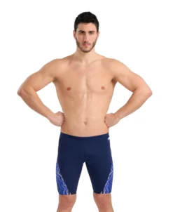Arena Marbled Jammer 12 Arena Marbled Jammer -Speedo Shop 005556 770 men s swim jammer marbled f 001 o