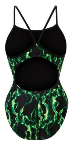 Dolfin Women's Print V-Back One Piece -Speedo Shop 0100 b23d back