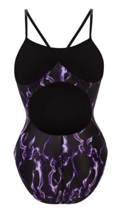 Dolfin Women's Print V-Back One Piece -Speedo Shop 0100 b30d back