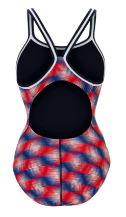 Dolfin Women's Print DBX Back One Piece 23 Dolfin Women's Print DBX Back One Piece -Speedo Shop 0231 b57d back 4