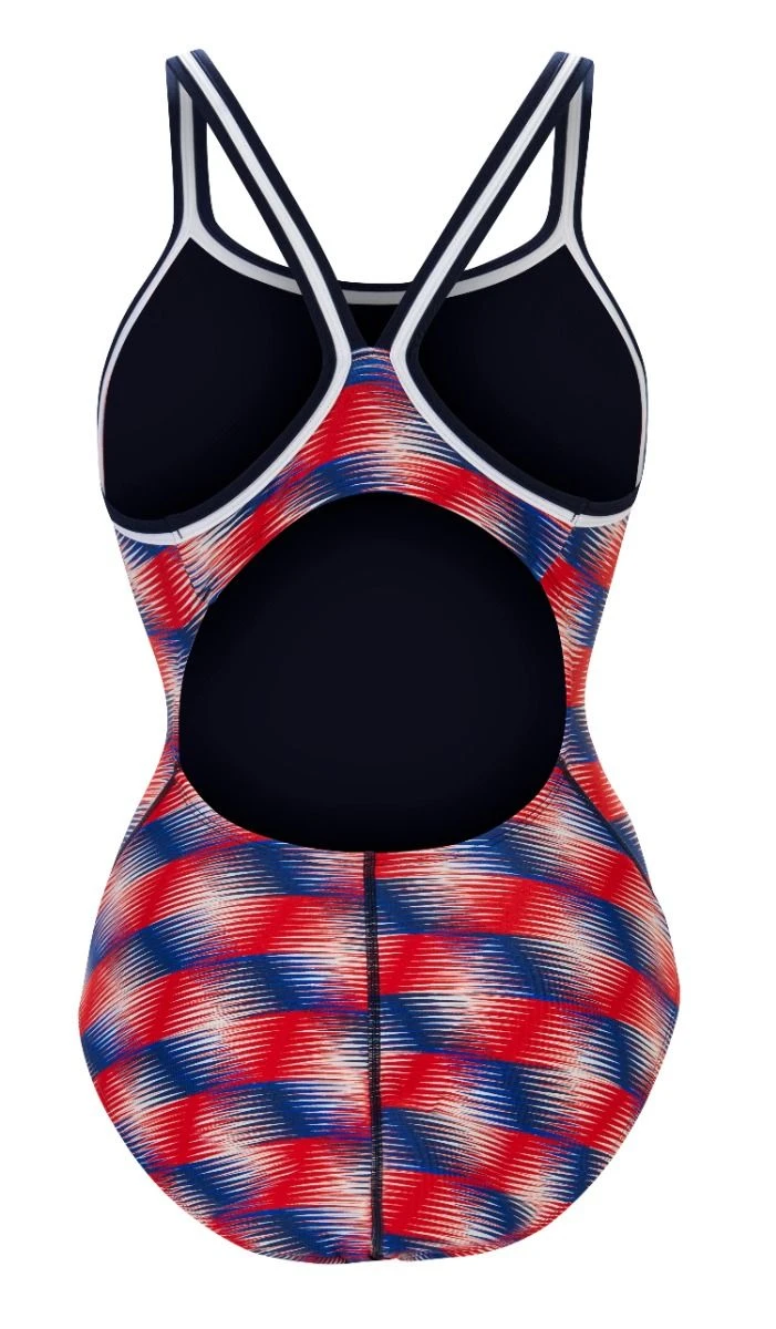 Dolfin Women's Print DBX Back One Piece 12 Dolfin Women's Print DBX Back One Piece - Image 12