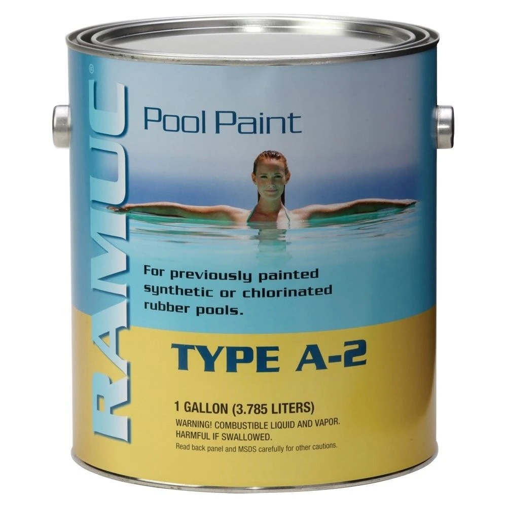 Ramuc Type A-2 Rubber Based Premium Pool Paint 5-gallon 1 Ramuc Type A-2 Rubber Based Premium Pool Paint 5-gallon