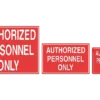 Authorized Personnel Only Sign