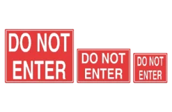 Do Not Enter Sign