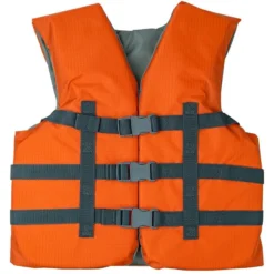 RISE Youth Rip Stop Life Vest -Speedo Shop 3007rs rustic orange front2