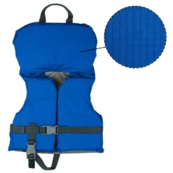 RISE Infant Rip Stop Life Vest -Speedo Shop 3303rs blue front withswatchnew 1