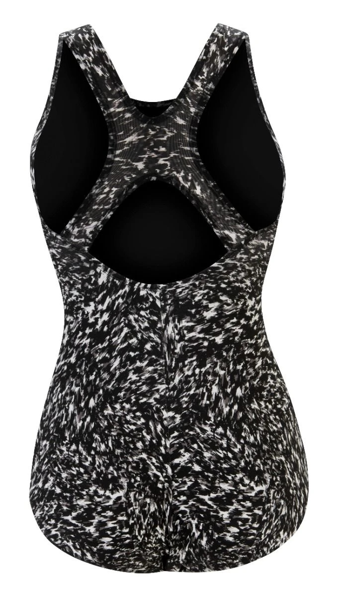 Dolfin Women's Print Conservative Lap Suit 2 Dolfin Women's Print Conservative Lap Suit - Image 2