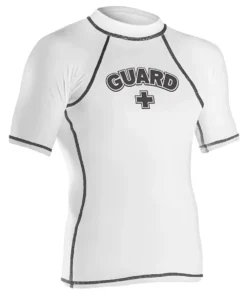 RISE Guard Short Sleeve Rashguard -Speedo Shop 501ssl front white