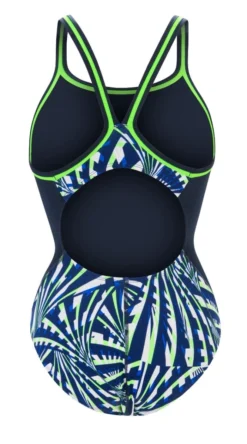 Dolfin Women's Print Color Block DBX Back One Piece 17 Dolfin Women's Print Color Block DBX Back One Piece -Speedo Shop 5m00 b38d back