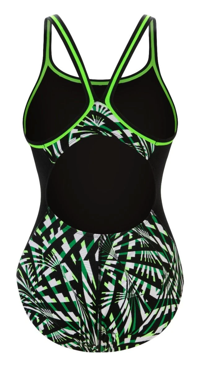 Dolfin Women's Print Color Block DBX Back One Piece 15 Dolfin Women's Print Color Block DBX Back One Piece - Image 15