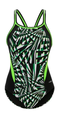 Dolfin Women's Print Color Block DBX Back One Piece 28 Dolfin Women's Print Color Block DBX Back One Piece -Speedo Shop 5m00 b58d front2