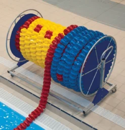 Nordesco/TSP Deluxe Lane Line Storage Reel -Speedo Shop 60.1425 deluxe with cables