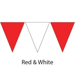 Plastic Backstroke Flags - 45 Ft. (Pair) -Speedo Shop 600120 red wht