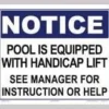 Pool Is Equipped....