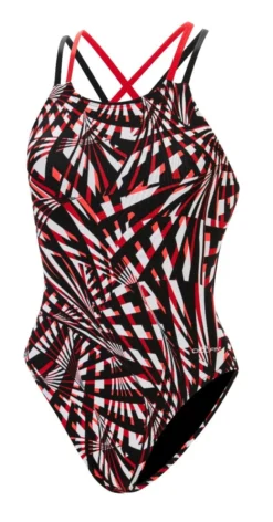 Dolfin Women's Print Atomic Double X Back -Speedo Shop 6a00 b39d front