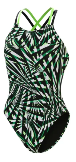 Dolfin Women's Print Atomic Double X Back -Speedo Shop 6a00 b58d front