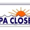 Spa Closed Sign