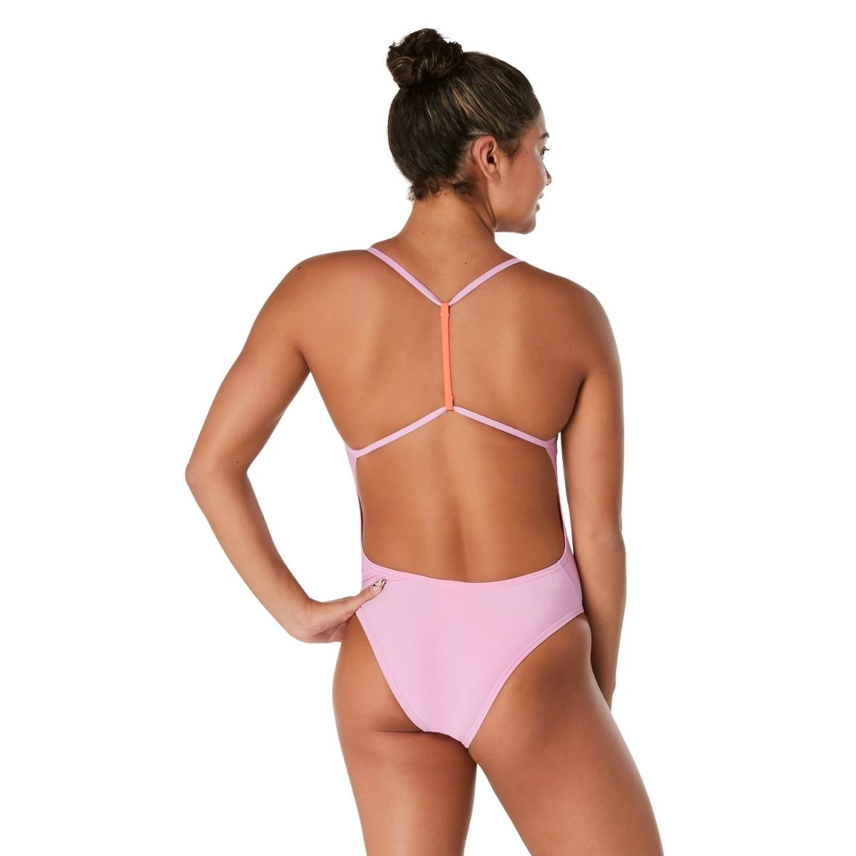 Speedo Solid T-Back One Piece 2 Speedo Solid T-Back One Piece - Image 2
