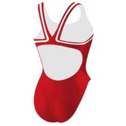 Dolfin Solid Poly DBX Back -Speedo Shop 9582mc back red2 1