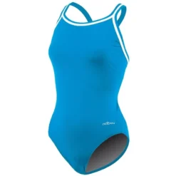 Dolfin Solid Poly DBX Back -Speedo Shop 9582mc front turquoise2 10