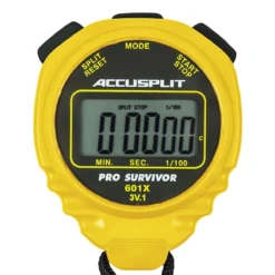Accusplit Pro Survivor A601X Stopwatch 16 Accusplit Pro Survivor A601X Stopwatch -Speedo Shop a601x front yellow 3