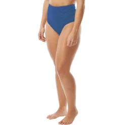 TYR Leila Solid High Waist Bottom