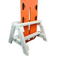 Recycled Plastic Spine Board Stand -Speedo Shop dsc 5872