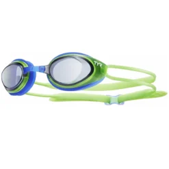 TYR Blackhawk Racing Junior Goggles -Speedo Shop lgbhjr smoke fl green