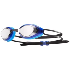 TYR Black Hawk Racing Mirrored Goggles 11 TYR Black Hawk Racing Mirrored Goggles -Speedo Shop lgbhm silver blue 1
