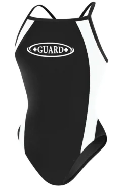 RISE Guard H-Back Poly Splice -Speedo Shop lgs16gu black white3