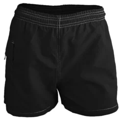 RISE Solid Female Flex Waterpark Board Short -Speedo Shop lgs29 front black 10