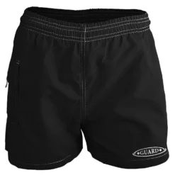 RISE Guard Female Flex Waterpark Board Short 6 RISE Guard Female Flex Waterpark Board Short -Speedo Shop lgs29gu front black1 2 8