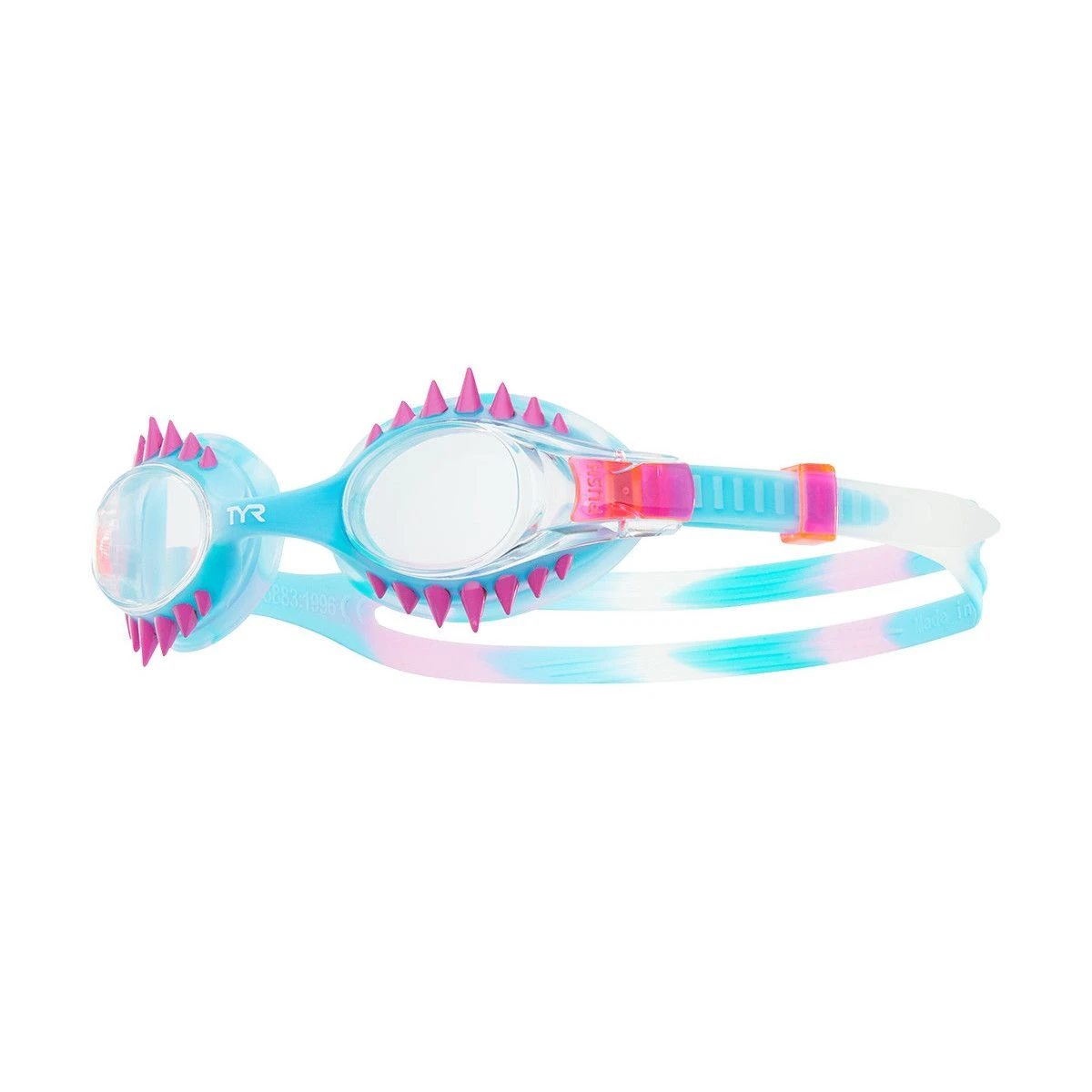 TYR Kid's Swimple Spikes Tie Dye Goggles 1 TYR Kid's Swimple Spikes Tie Dye Goggles