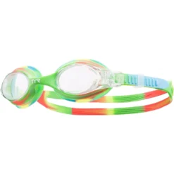 TYR Kid's Swimple Tie Dye Goggle 14 TYR Kid's Swimple Tie Dye Goggle -Speedo Shop lgswtd green orange