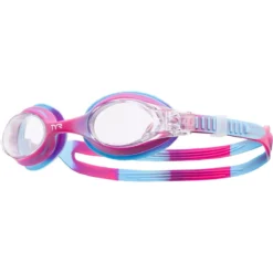 TYR Kid's Swimple Tie Dye Goggle 15 TYR Kid's Swimple Tie Dye Goggle -Speedo Shop lgswtd pink blue