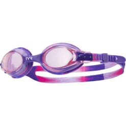 TYR Kid's Swimple Tie Dye Goggle 16 TYR Kid's Swimple Tie Dye Goggle -Speedo Shop lgswtd pink purple