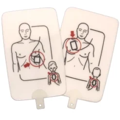 Adult/Child Replacement Training Pads With Pad Sensing System For The Prestan Professional AED Trainer PLUS (Single Pack)