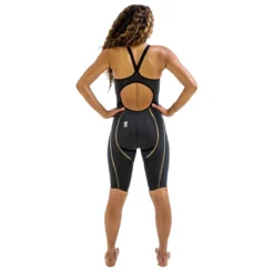 Finis Rival 2.0 Open Back Kneeskin Elite Tech Suit 10 Finis Rival 2.0 Open Back Kneeskin Elite Tech Suit -Speedo Shop rival2.0 female black 35
