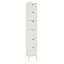 6-Tier Steel Lockers 7 6-Tier Steel Lockers -Speedo Shop steel lockers putty 6 units 3