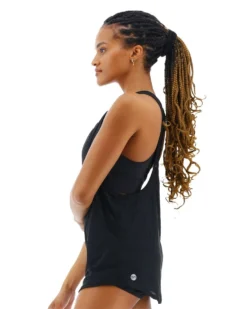 TYR Solid Madison 2 In 1 Tank -Speedo Shop tmaso7a solid madison 2in1 tank black 1 4