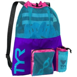 TYR Big Mesh Mummy Backpack -Speedo Shop tyr big mesh mummy backpack 29